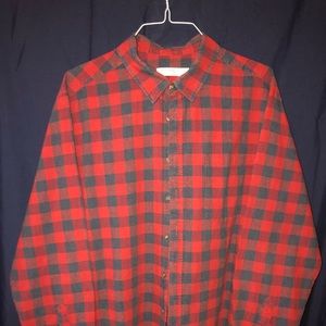 🔺🔹Red & Blue🔹🔺 Plaid Button Down